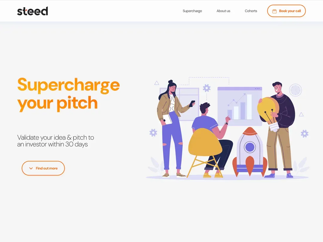 Steed Supercharge Website